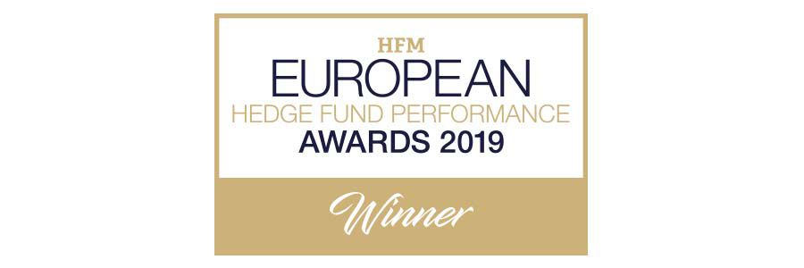 Logo di HFM European Hedge Fund Performance Awards 2019 Winner